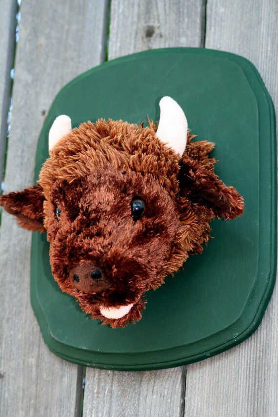 buffalo stuffed animal large