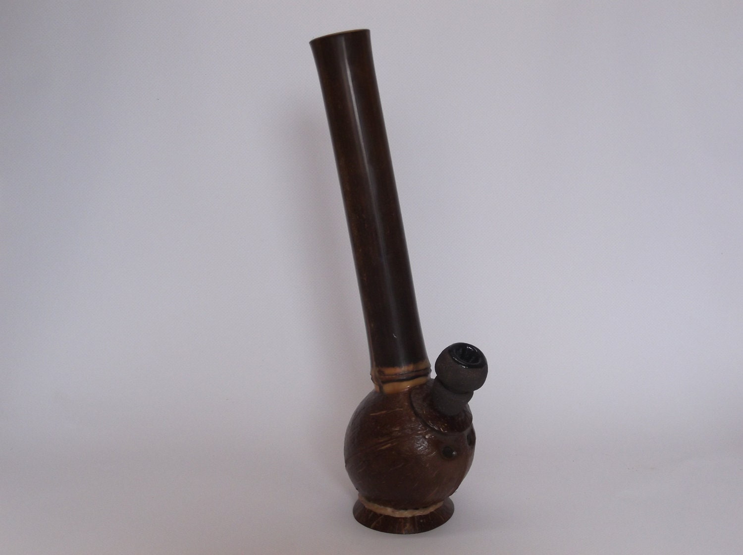 Coconut And Bamboo Chalice Water Pipe 1