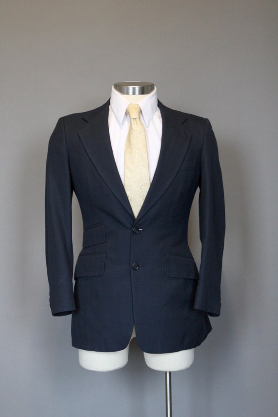 Vintage Designer Mens Suit Oscar de la by TheVintageAlchemist