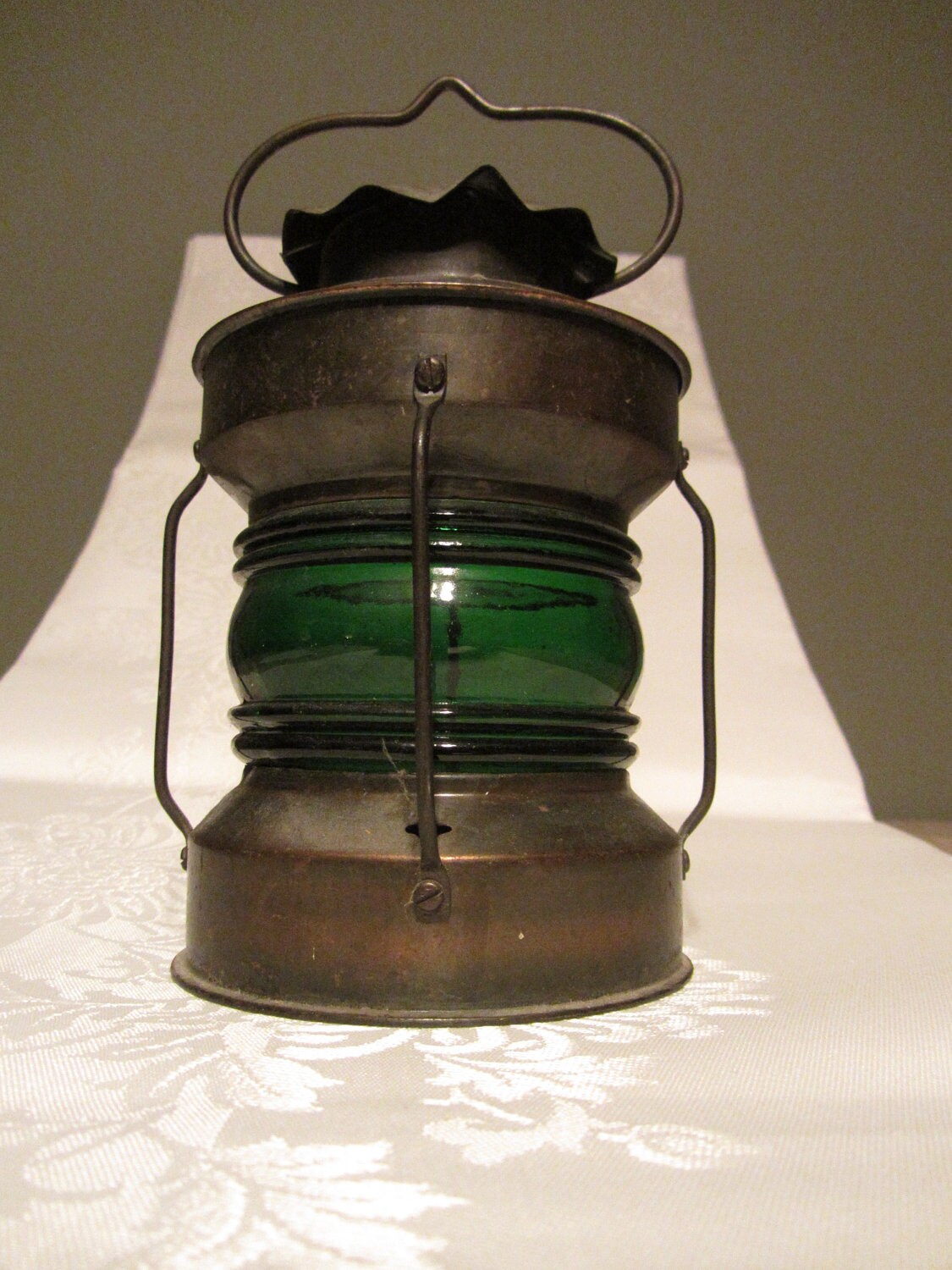 Vintage Boat Lamp Mariners Lamp Nautical Ship by CherMyCloset