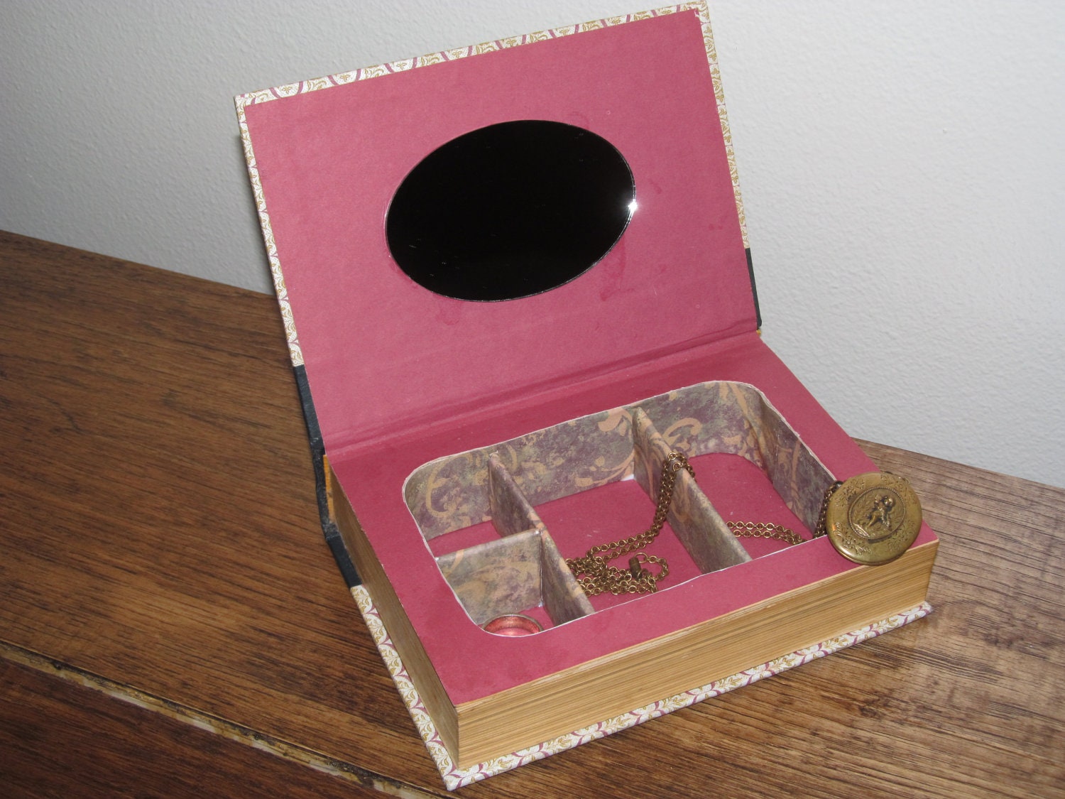 Readers Digest Jewelry Box Book Safe