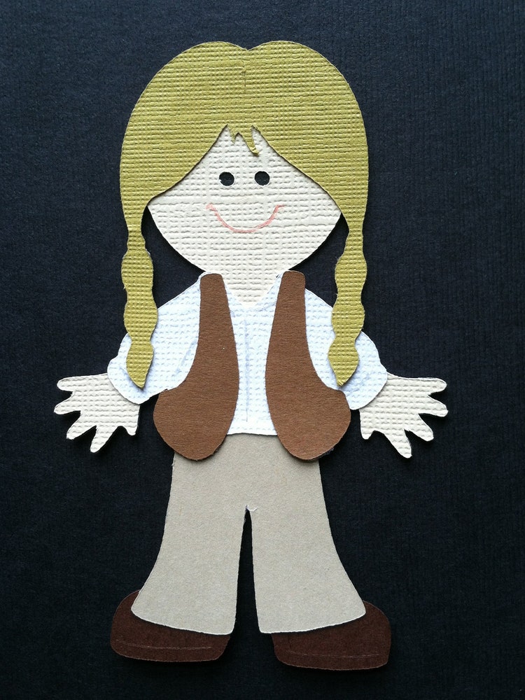 Girl Scouts Paper Dolls by CraftyInsomniac on Etsy