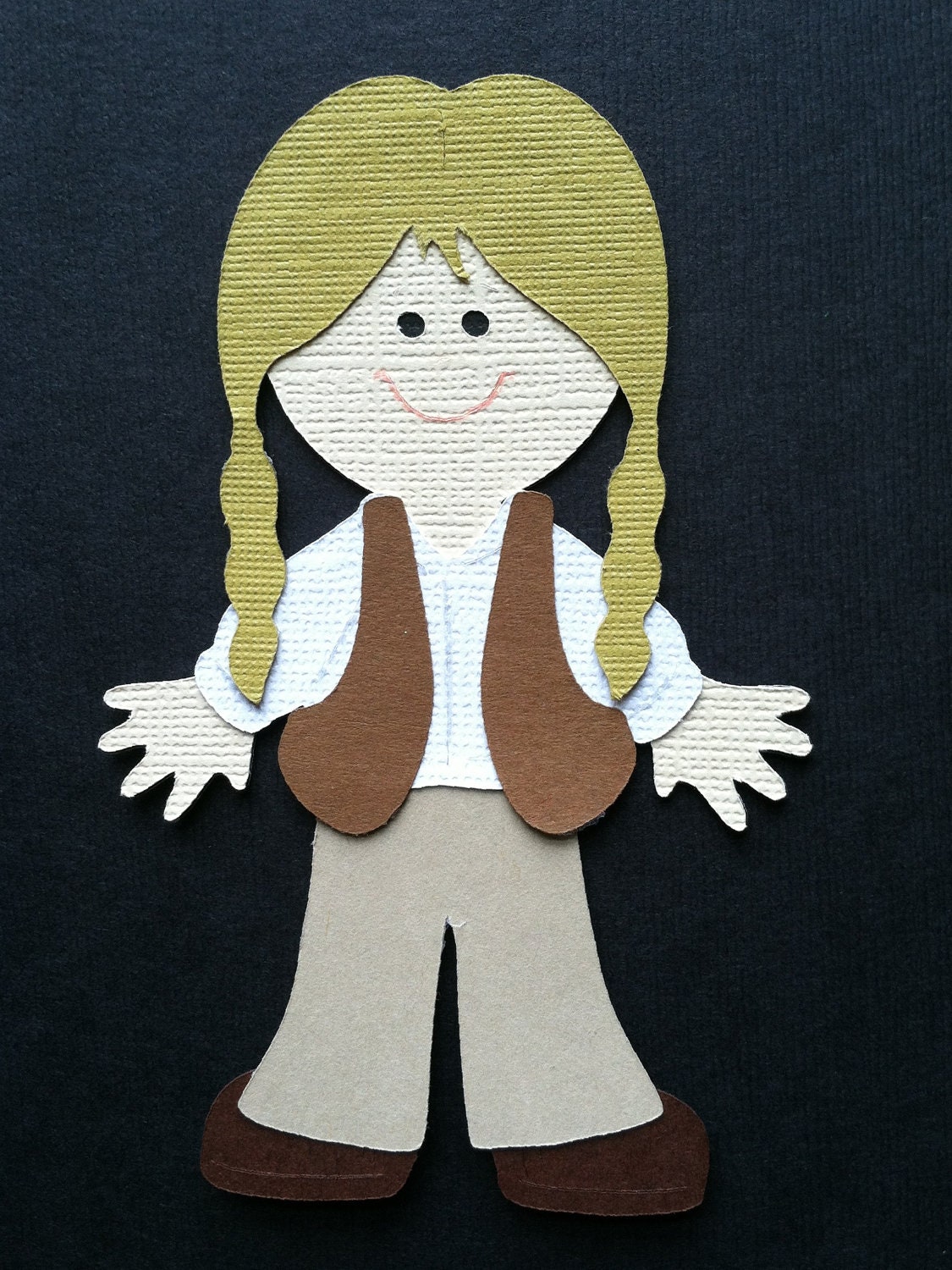 Girl Scouts Paper Dolls by CraftyInsomniac on Etsy