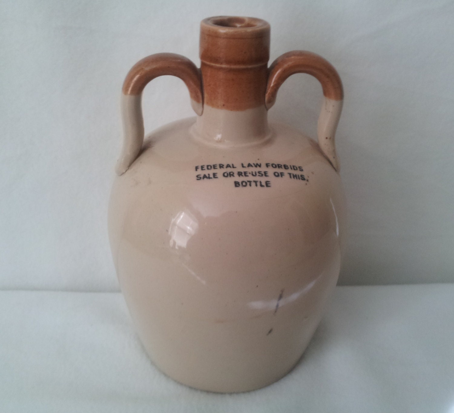 Vintage Glen Garry Scotch Whiskey Jug Crock Scotland