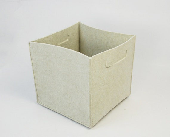 Filz Aufbewahrungstasche Kiste Kasten Stoff Küche von Filzkraft