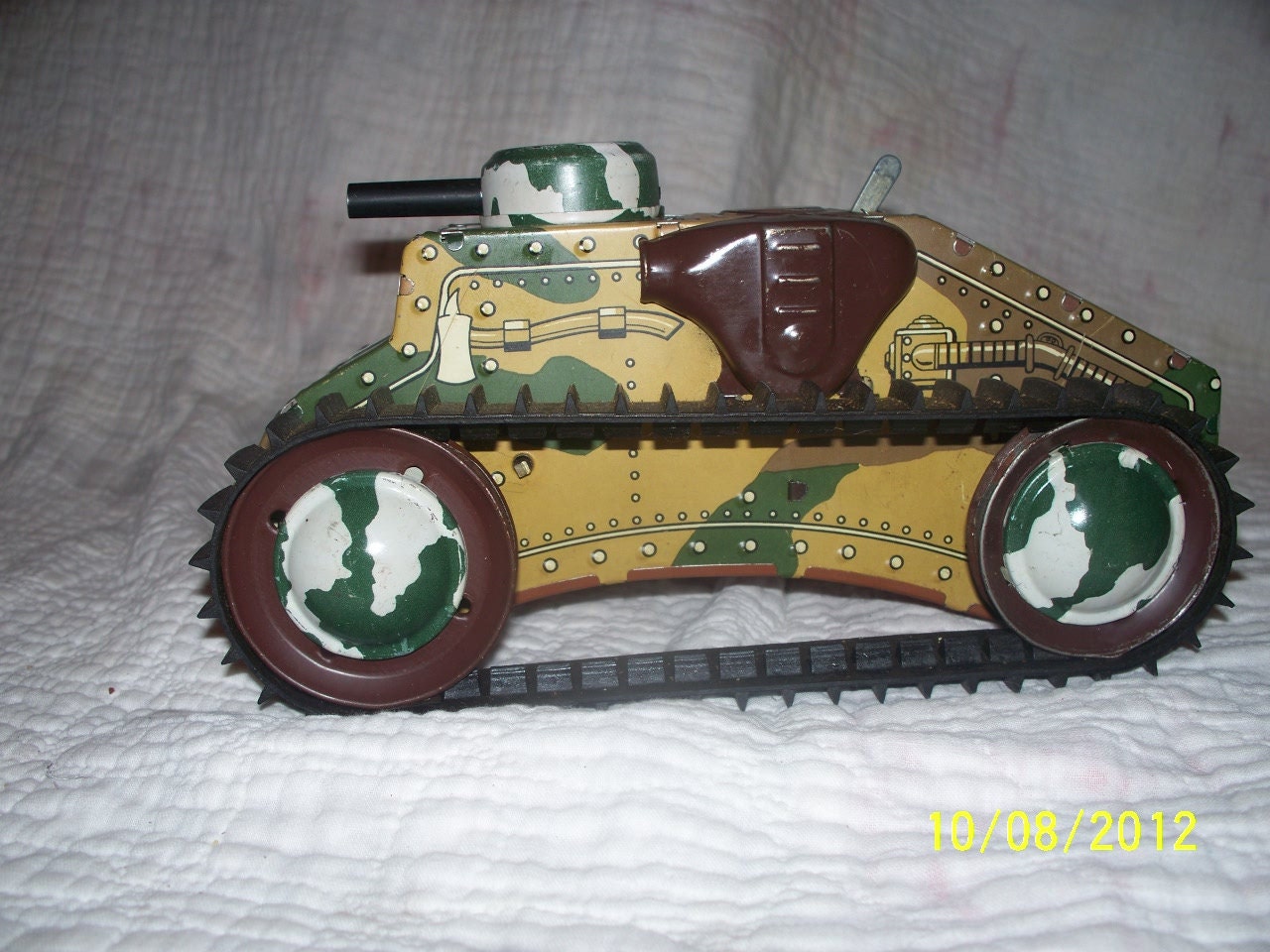 Marx Tin Toy Vintage Tank