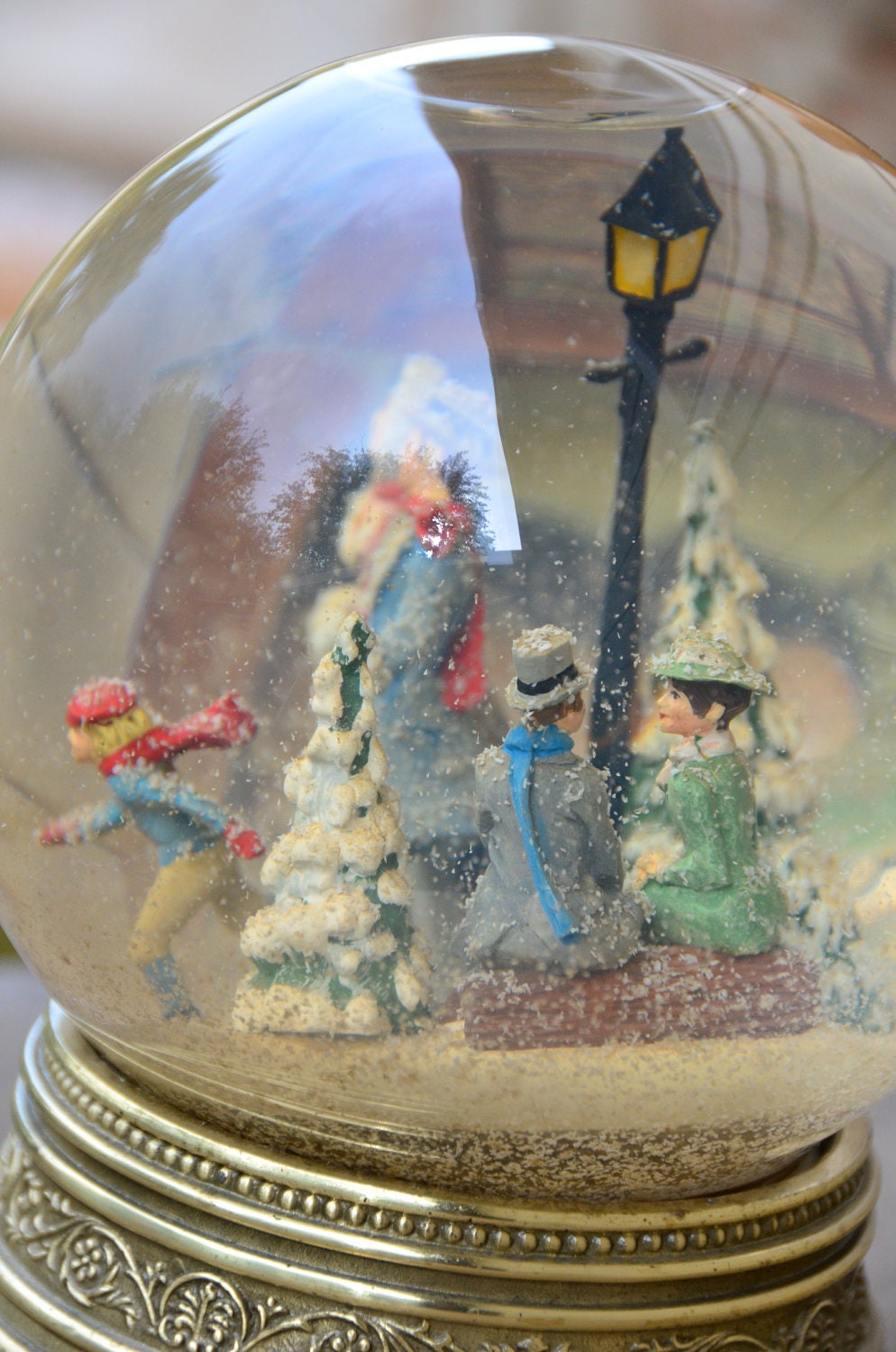 Vintage Snow Globes Christmas 