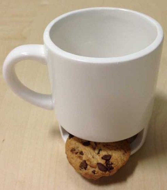Hand Made Cookie & Biscuit Holder Dunk Mug