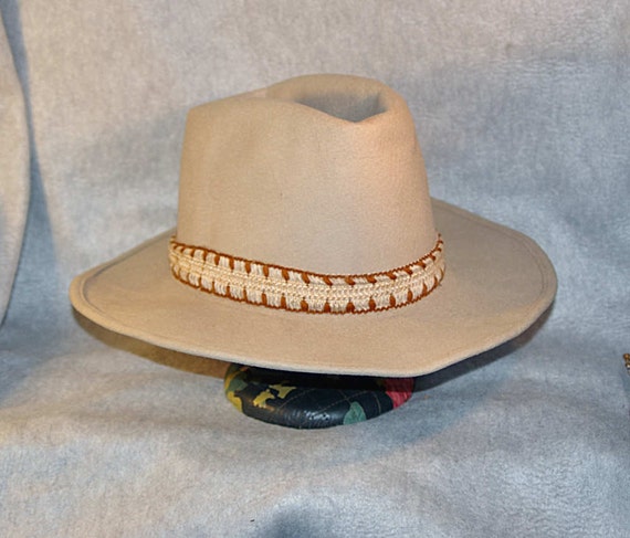 70s Wool Cowboy Hat Extra Large Mens NWT by KickassStyle on Etsy