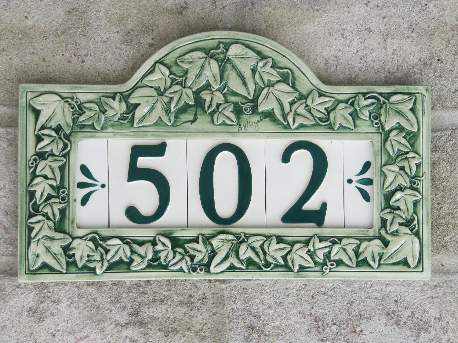 Ceramic House Numbers Nz / Decorative ceramic tile house numbers ...