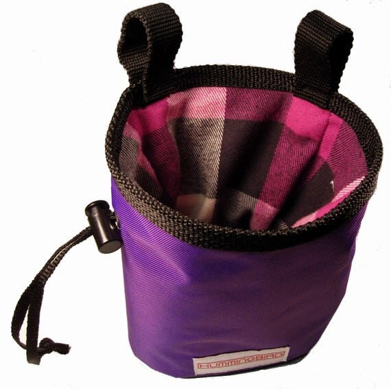 Flannel Lined Chalk Bags Handmade