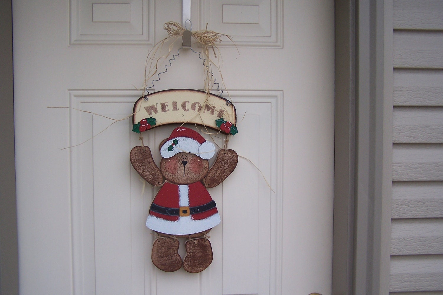 christmas welcome bear