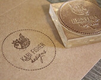 Custom Logo Stamp - 2 x 1.5 Inches