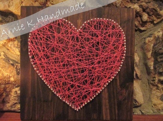 DIY Heart String Art - wide 10