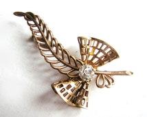 Belle Broche Ancienne - Bijou Vintage, Référence 125-45/A3-33, Occasion