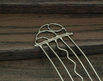 Metal hair fork, stick, comb, hair accessory