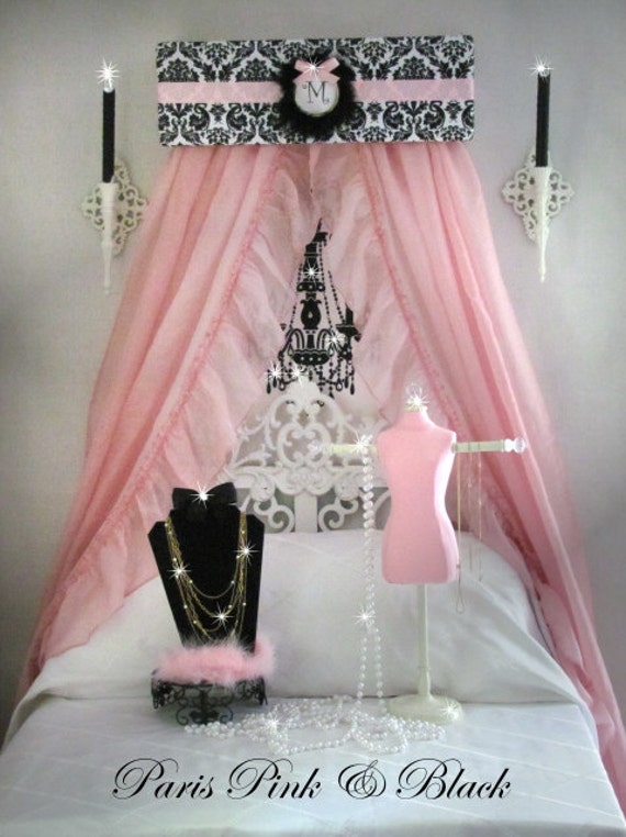 Bed Canopy Crown Embroidered Crib Bedroom Pelmet Teester Decor SaLe