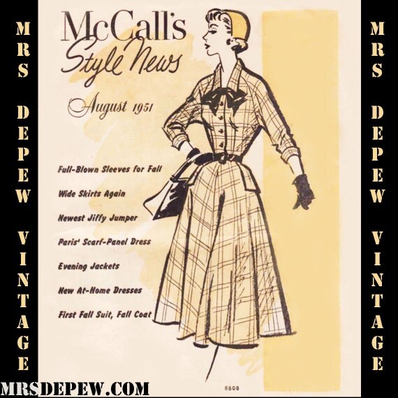 Vintage Pattern Catalog Booklet McCall's Style News from