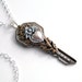 Victorian Heart - Key Necklace Pendant Handmade Jewelry