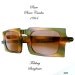 Vintage Pierre Cardin Folding Sunglasses 1964 Rare