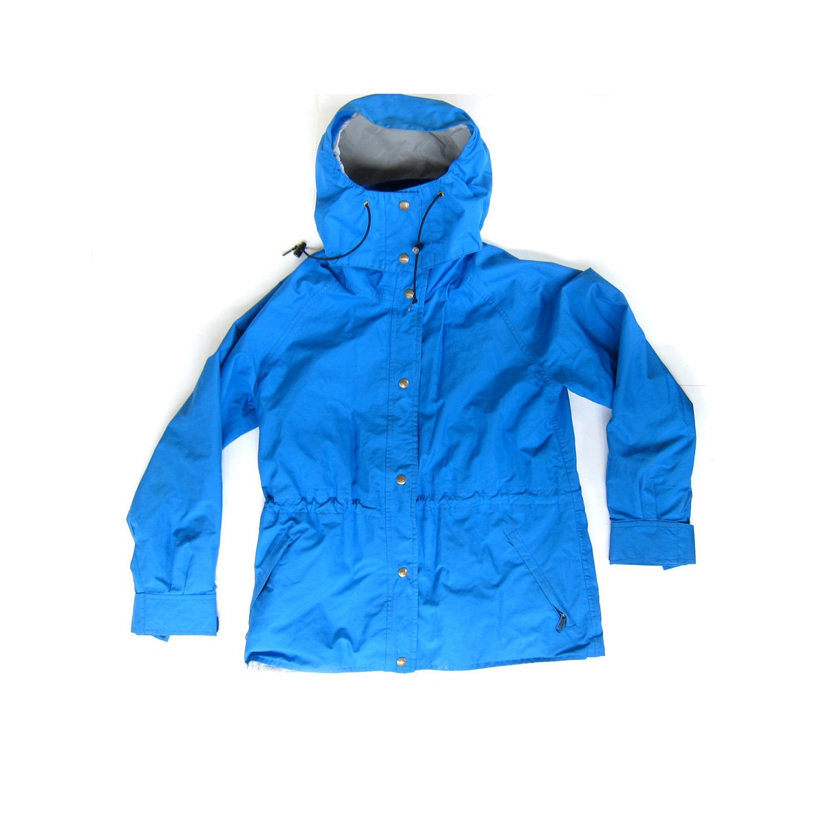 Items similar to Vintage Woolrich Women's Blue Rain Jacket Gore Tex ...