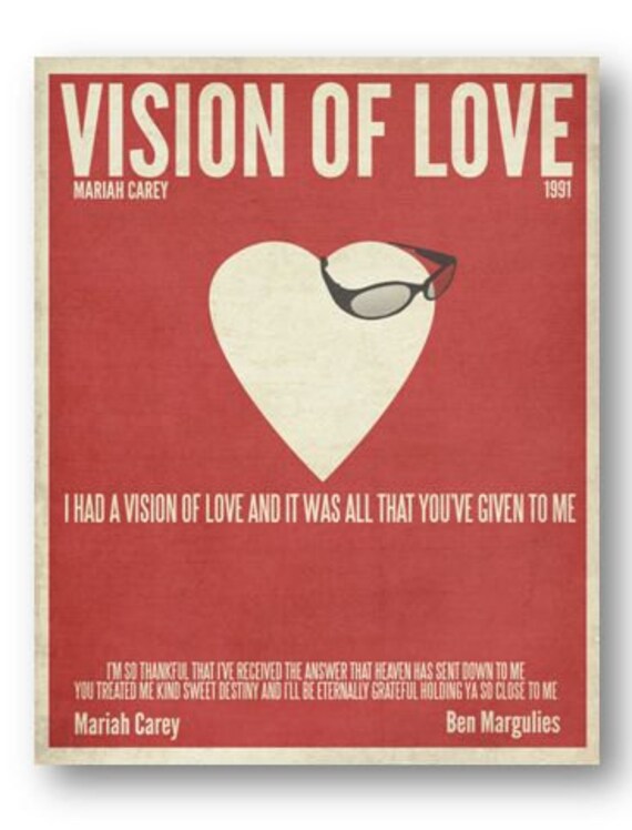 Vision of Love / Mariah Carey / Lyric / DIGITAL Minimalist