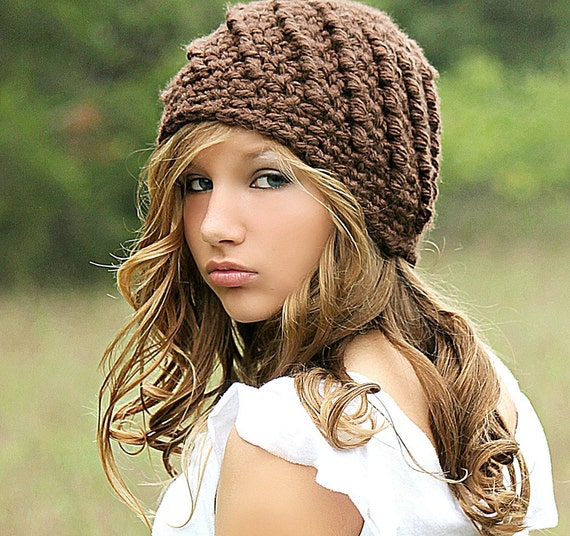 Brown Beanie Hat Beanies Chunky Hat For Women Tee