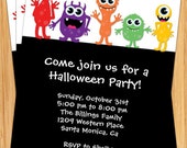 Monster Bash Halloween Party Invitation - Printable Il_170x135