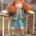 16 inch Waldorf all natural cloth doll