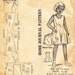 RARE 1940s Antique Sewing Pattern Girls' Slip and Panties Breast 24 Inches UNUSED FF