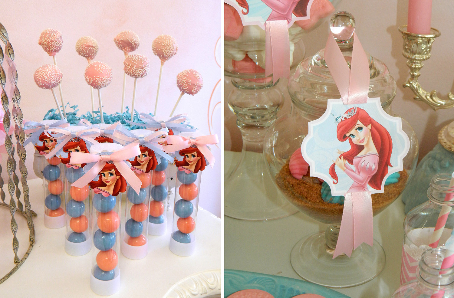 Printable Royal Princess Ariel Birthday Party PDF by ChiquitaPB