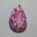cabochon VARISCITE JASPER purple fuchsia 33X50mm freeform drop designer cab