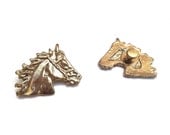 4 clutch pin, Head Studs Decorations, animal Stampings, Leather Decoration, Leather Craft, animal pendant, Christmas gift 4 clutch pin, Head Studs Decorations, animal Stampings, Leather Decoration, Leather Craft, animal pendant, Christmas gift