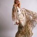 1970s maxi dress / vintage new old stock gunne sax dress / Landscape
