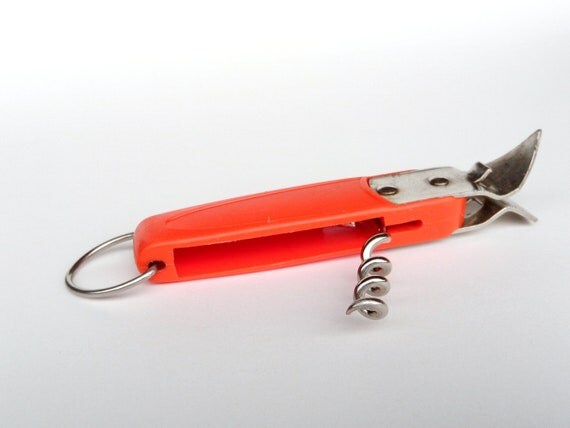 vintage cutter bottle Orange 1970s Screw Opener Bottle EKCO Can USA Opener Retro Cork vintage cutter bottle Orange 1970s Screw Opener Bottle EKCO Can USA Opener Retro Cork