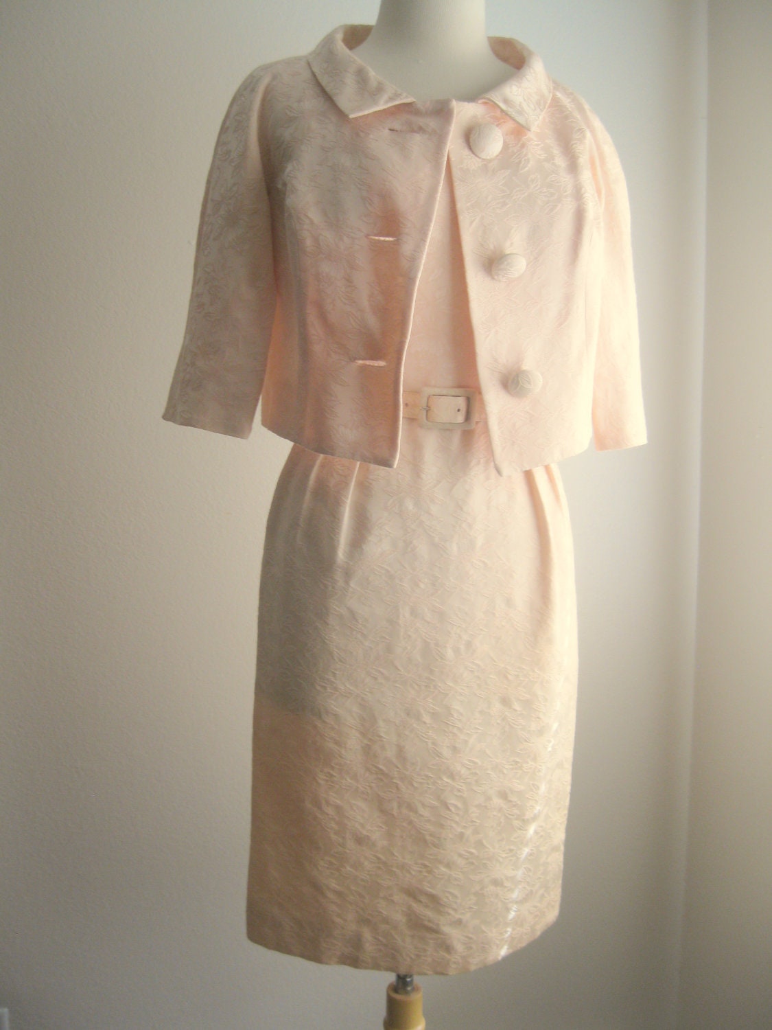 Vintage Pale Pink Jackie Kennedy Dress and by 