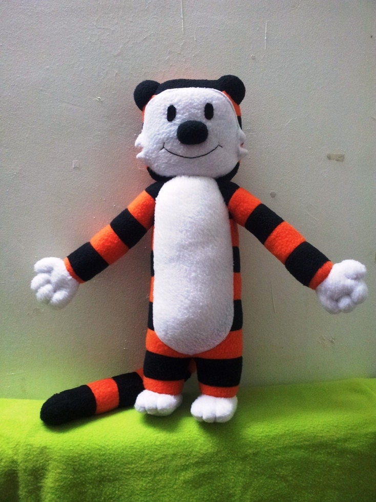 etsy hobbes plush