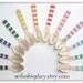 Hand Stamped Taster Spoons-mini wooden spoons-mini ice cream spoons- wooden spoons-You pick the colors- ice cream spoons-birthday-25 count