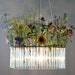 Maria S.C. single test tubes chandelier