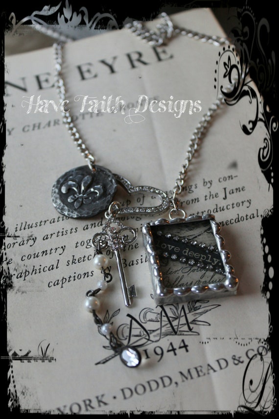 Love Deeply necklace by HaveFaithDesigns on Etsy