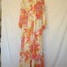 flower mou mou maxi nightgown dress size Medium to by TheWabiSabi
