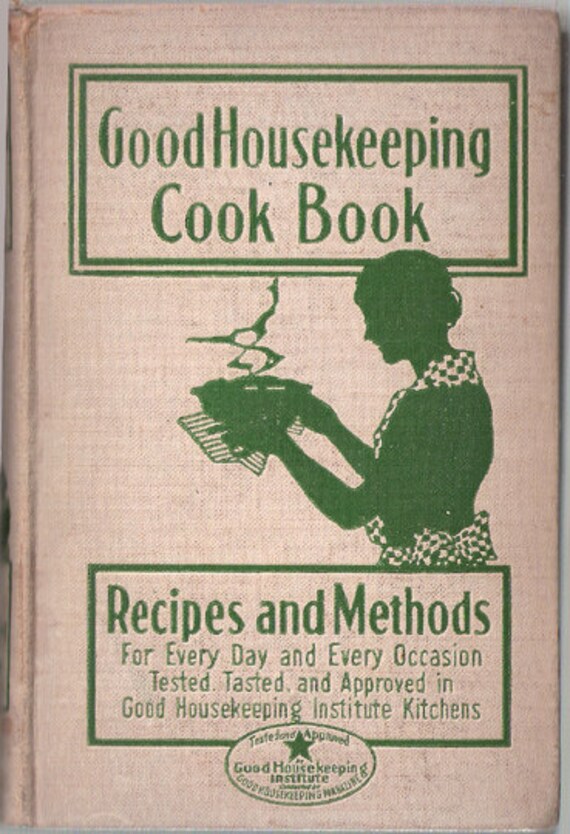 Vintage Good Housekeeping Cookbook 1933 Second Edition