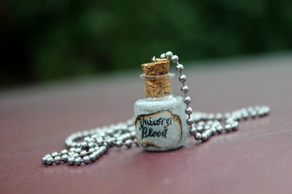 items similar to unicorn blood with handmade label on etsy