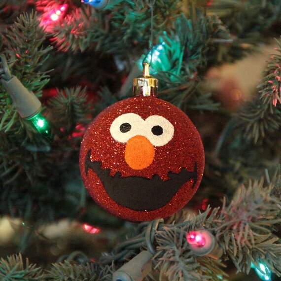 items similar to elmo hand painted christmas ornament on etsy items similar to elmo hand painted christmas ornament on etsy