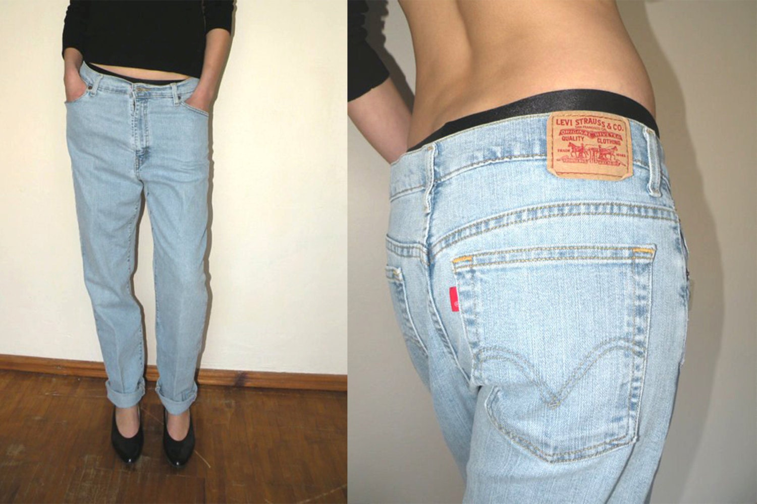 vintage levi boyfriend jeans