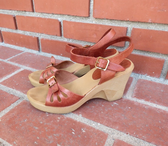 leather sandals with rubber soles