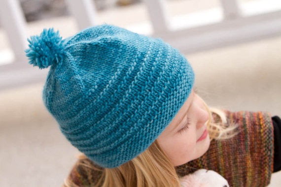 KNITTING PATTERN for worsted weight hat for baby child and