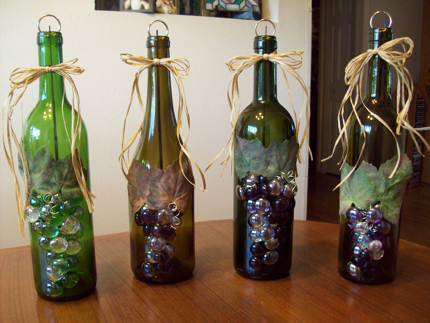 Upcycled Wine Bottle Incense Burner Unique Gift by KBKreationsShop