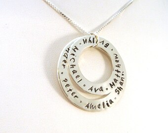 Personalized Grandma Gift | Personalized up to 9 Names | Large Family Necklace / Grandmother Necklace / Grandma Necklace / Nana Necklace