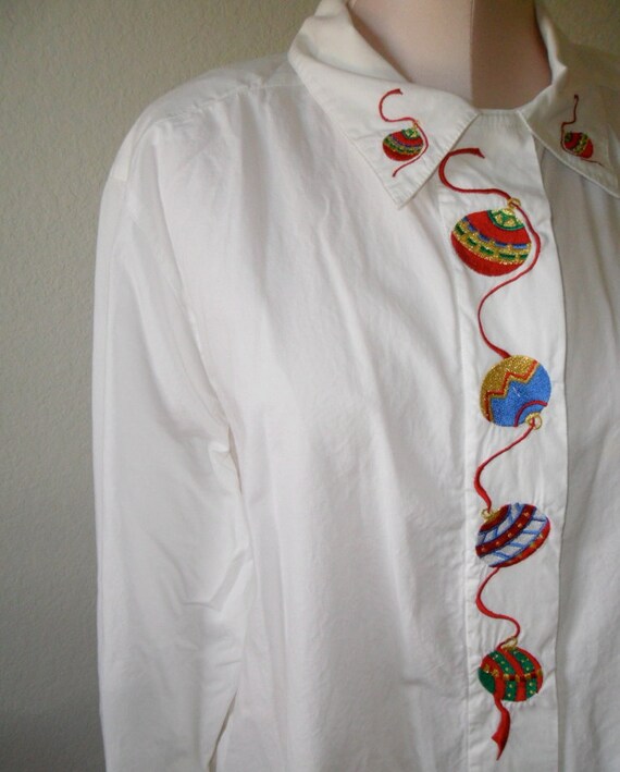 christmas party blouse